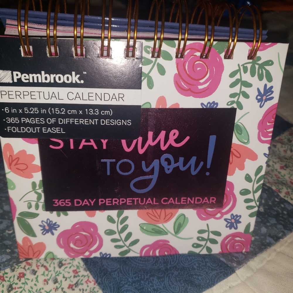 Pembrook Daily Motivational Desk Calendar
